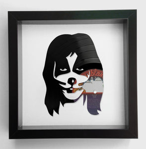 Kiss - Alive II - Peter Criss -  Vinyl Record Art 1977