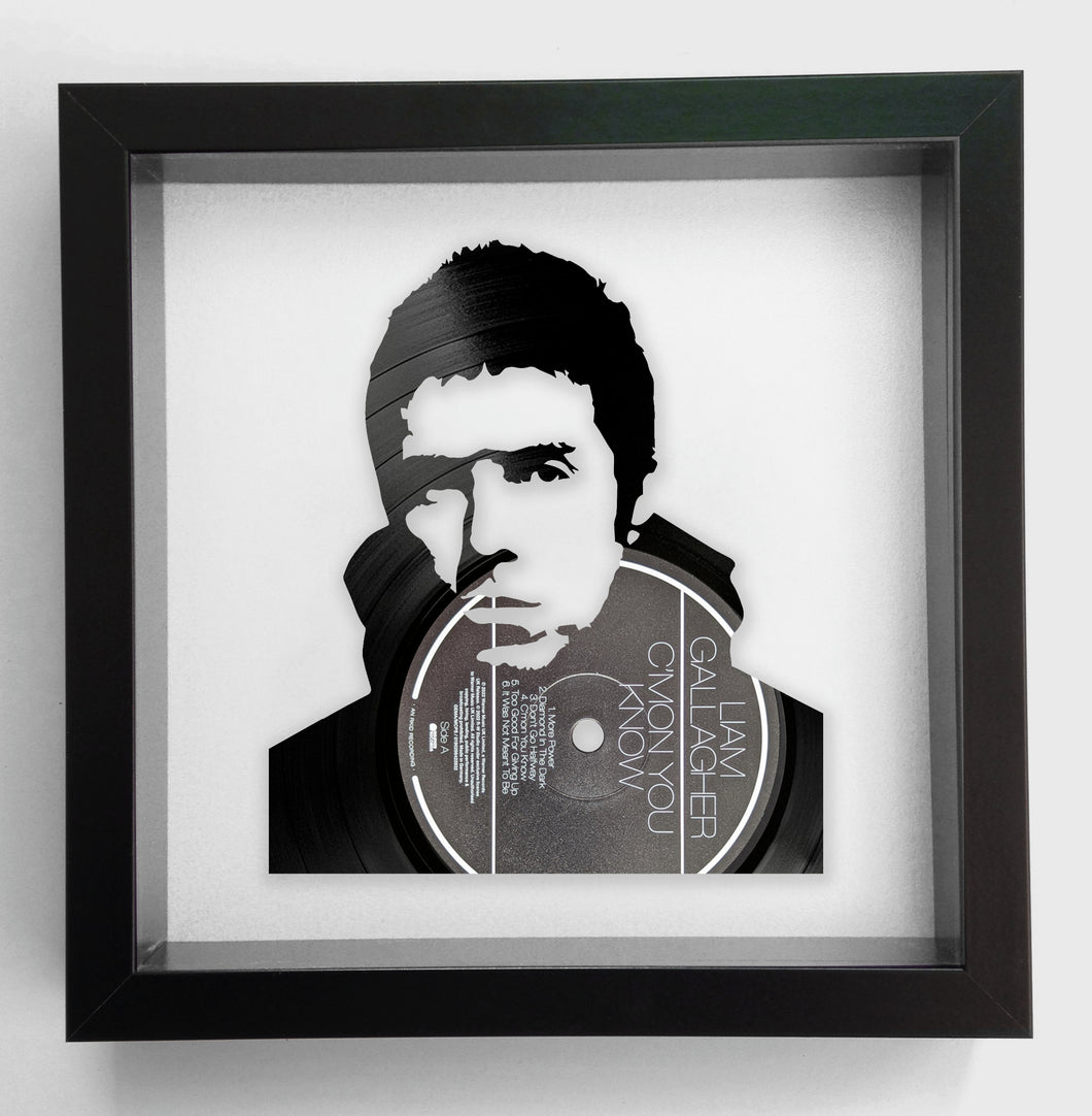 Liam Gallagher - C'Mon You Know Original Framed Vinyl Record Art 2022