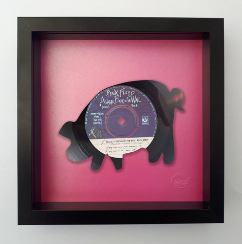Pink Floyd 'Another Brick In The Wall' Flying Pig Vinyl Record Art 1979