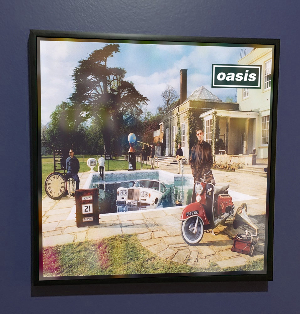 Oasis - Be Here Now - Framed Album Artwork Sleeve 1997