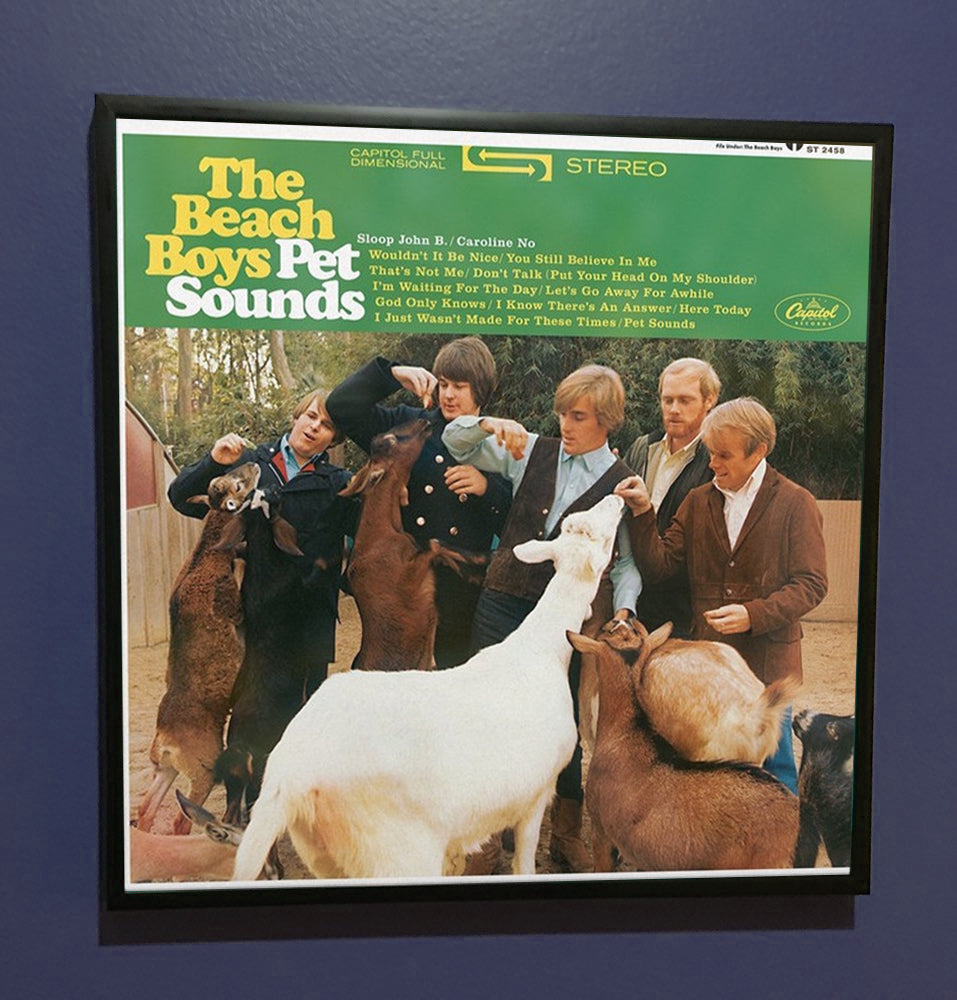 The Beach Boys - Pet Sounds - Framed Original Album Artwork Sleeve 1966
