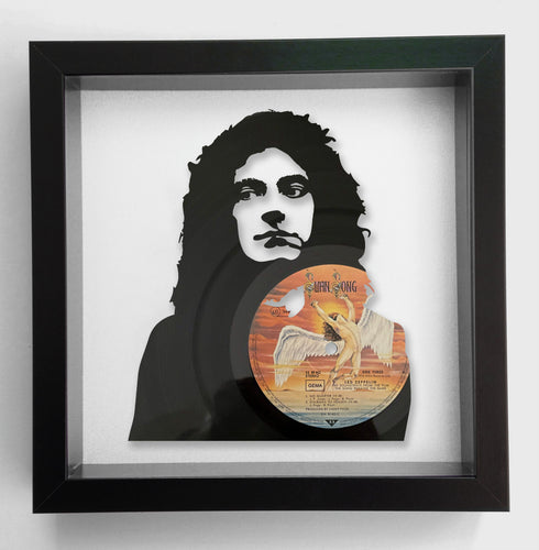 Robert Plant from Led Zeppelin - Song Remains the Same Vinyl Record Art 1978