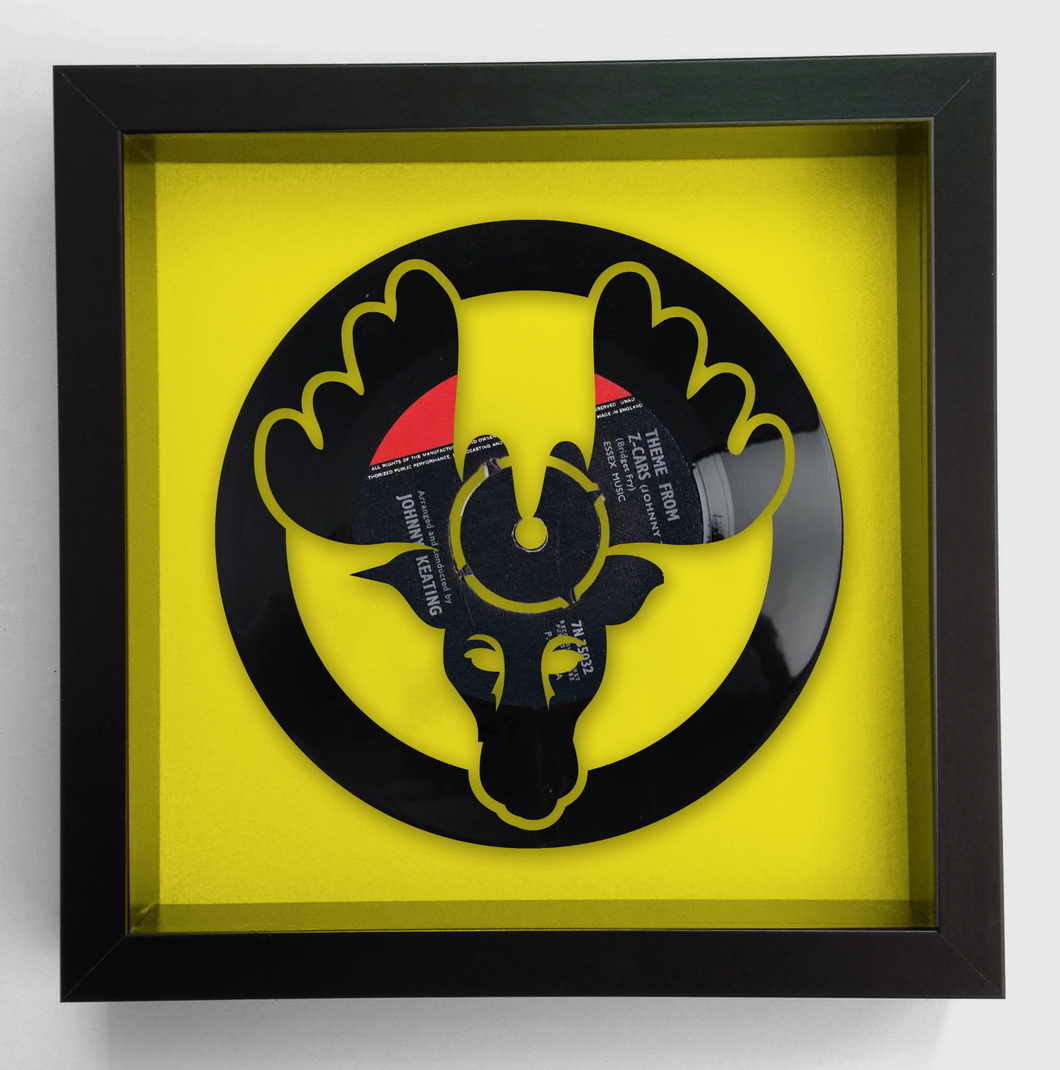 Watford inspired theme from Z Cars by Johnny Keating Vinyl Record Art
