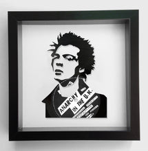 Charger l&#39;image dans la galerie, Sid Vicious from The Sex Pistols - Anarchy in the UK - Vinyl Record Art 1977