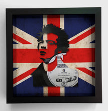 Charger l&#39;image dans la galerie, Sid Vicious from The Sex Pistols - Anarchy in the UK - Vinyl Record Art 1977