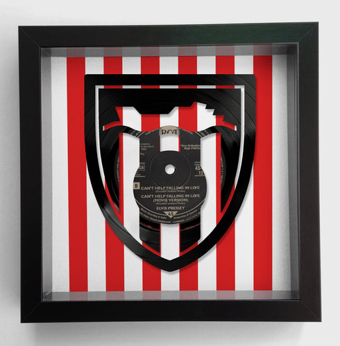 Sunderland AFC - Can't Help Falling - Elvis Original Vinyl Record Art 1961