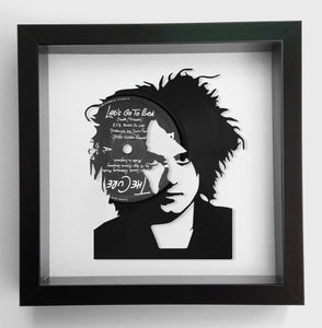 Robert Smith of The Cure - In Between Days - Vinyl Record Art 1985