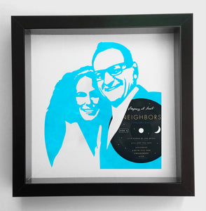 Wedding Couple - 500 Miles Wedding Vinyl Record Art