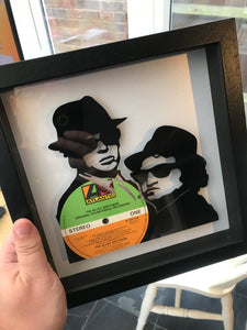 The Blues Brothers - Soul Man - Vinyl Record Art 1980