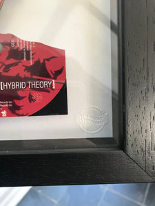 Chester Bennington of Linkin Park - Hybrid Theory Vinyl Record Art 2000