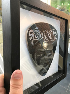 Aerosmith - Permanent Vacation - Plectrum Shape - Original Vinyl Record Art 1987