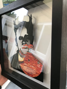 Keith Flint of The Prodigy - Firestarter Framed Original Vinyl Record Art 1996