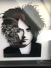 Load image into Gallery viewer, Robert Smith of The Cure - In Between Days - Vinyl Record Art 1985