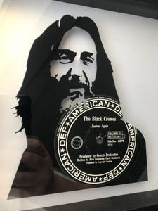 Chris Robinson of The Black Crowes - Jealous Again - Vinyl Record Art 1990