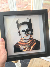 Charger l&#39;image dans la galerie, Keith Flint of The Prodigy - Firestarter Framed Original Vinyl Record Art 1996