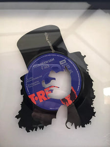 T-Rex 'Telegram Sam' Marc Bolan Vinyl Record Art 1972