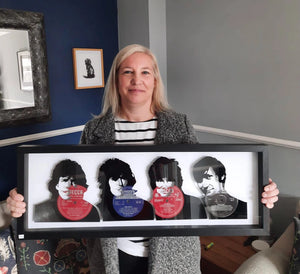 The Rolling Stones LP Vinyl Art Collection - Long Frame