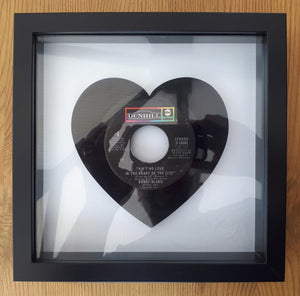 Bobby Bland - Ain't No Love In The Heart Of The City 1974 - Heart Shape Vinyl Art