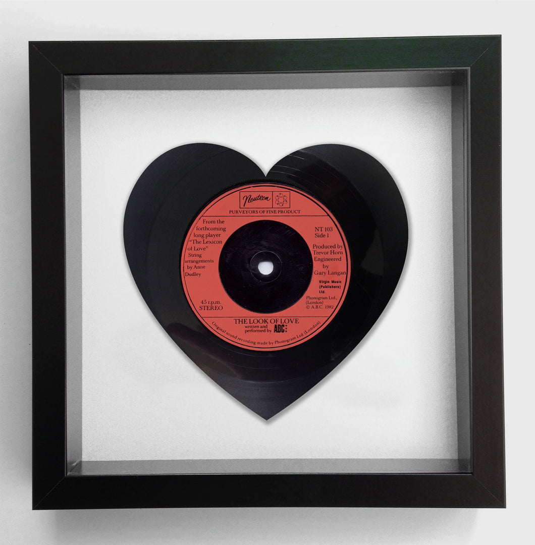 ABC - The Look of Love - Vinyl Record Art 1982