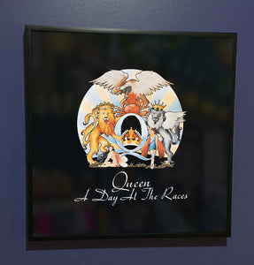 Queen - A Day at the Races - Framed Original Album Artwork Sleeve 1976