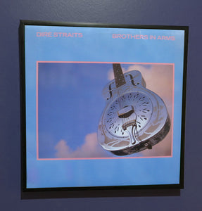 Dire Straits - Brothers in Arms - Framed Original Album Artwork Sleeve 1985