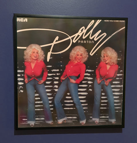 Dolly Parton - Here You Come Again - Framed Original Album Artwork Sleeve 1977