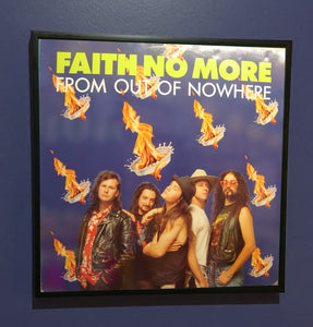Faith No More - From Out of Nowhere - Framed 12" Single Artwork Sleeve 1989