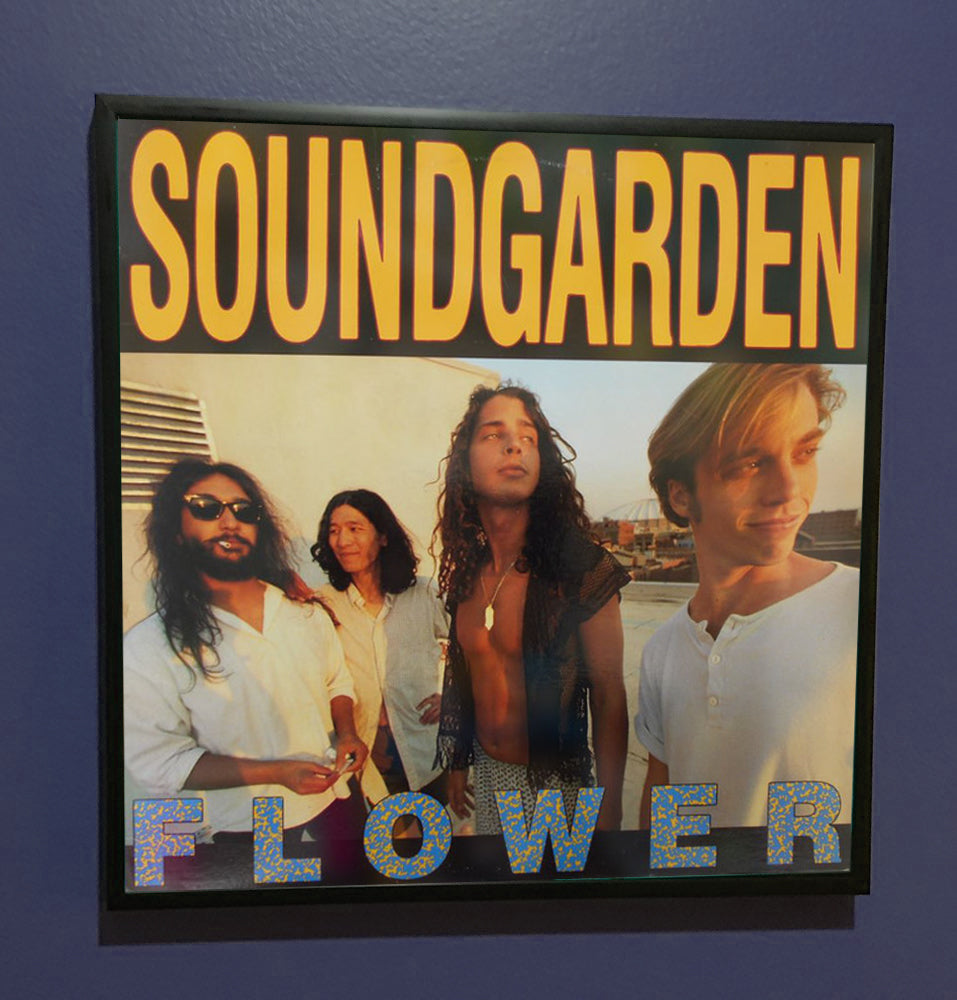 Soundgarden Flower Framed 12