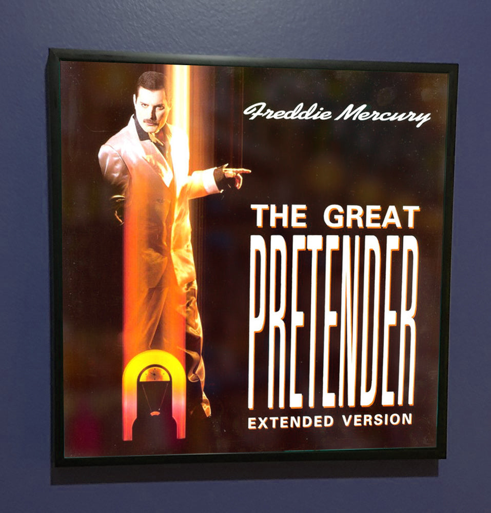 Freddie Mercury - The Great Pretender - Framed 12
