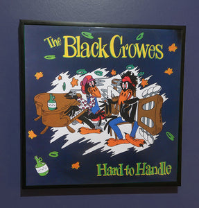The Black Crowes - Hard to Handle - Framed 12" Single Artwork Sleeve 1990