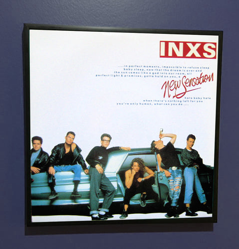 INXS - New Sensation - Framed 12