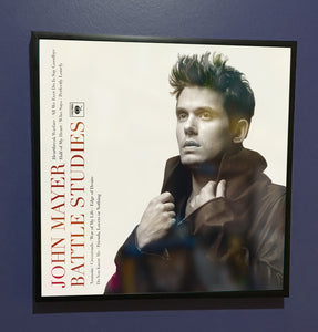 John Mayer - Battle Studies - Original Framed Album Artwork Sleeve 2009