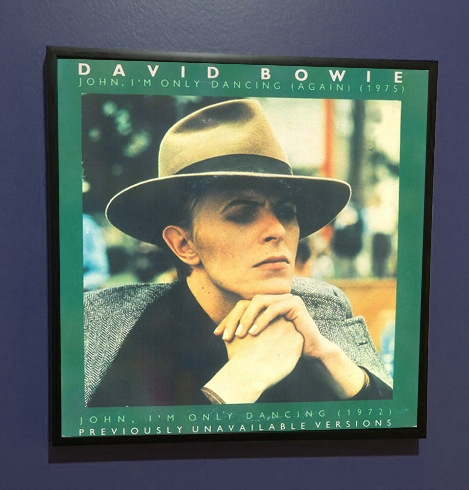 David Bowie - John, I'm Only Dancing - Framed Original Artwork Sleeve 1972