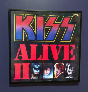 Kiss - Alive II - Original Framed Album Artwork Sleeve 1977