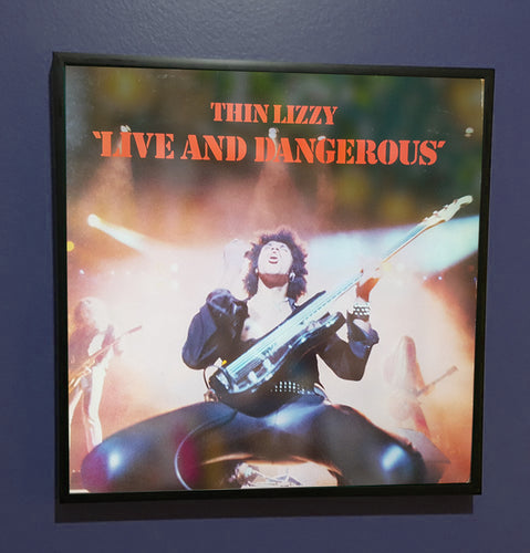 Thin Lizzy - Live and Dangerous - Framed Album Artwork Sleeve 1978