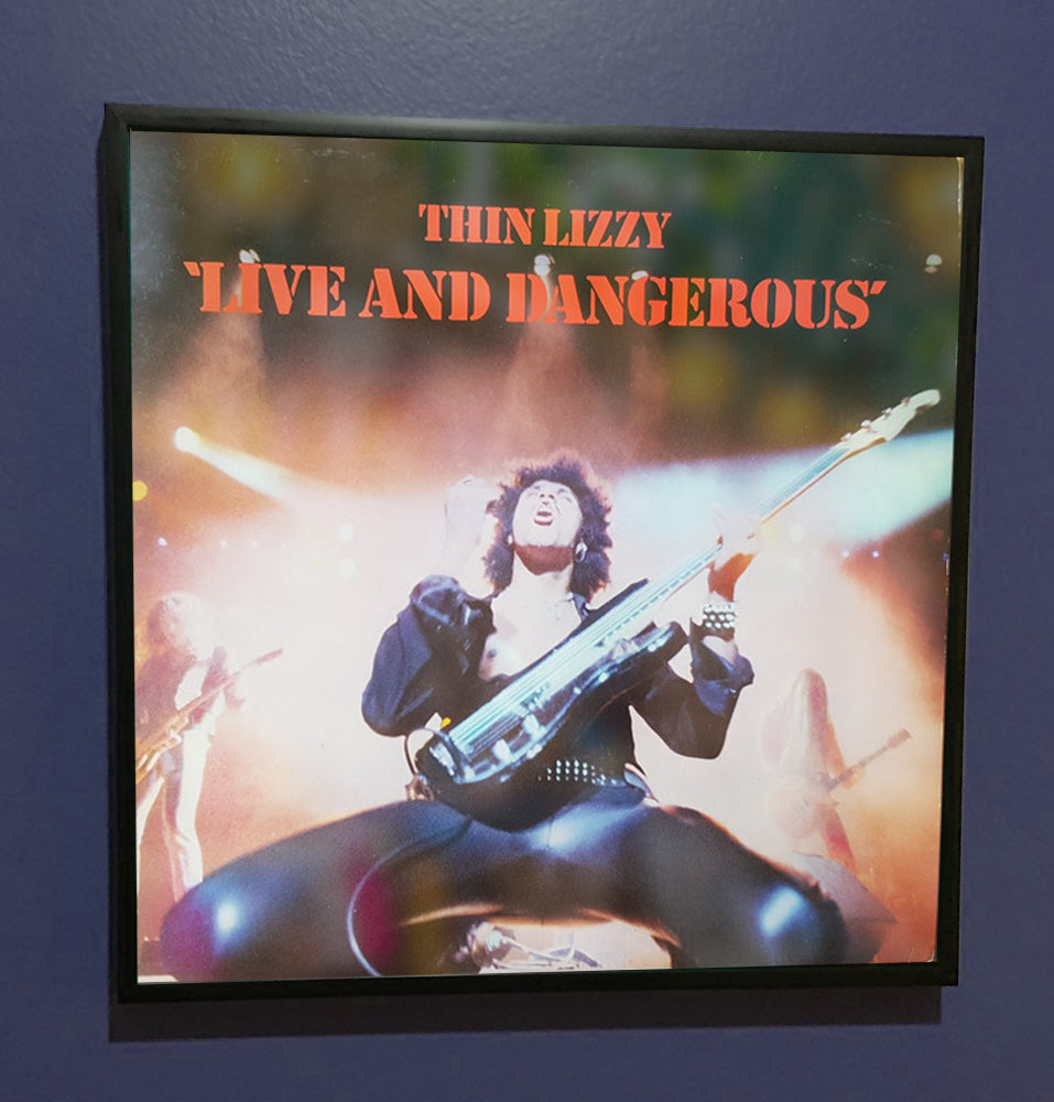 Thin Lizzy - Live and Dangerous - Framed Album Artwork Sleeve 1978
