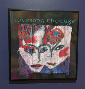 The Cure - Lovesong - Framed 12" Single Artwork Sleeve 1989