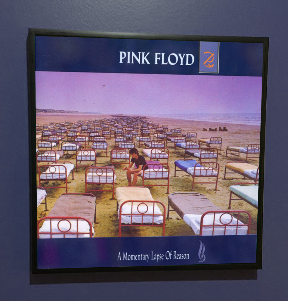 Pink Floyd - A Momentary Lapse of Reason - Framed Original Album Artwork Sleeve 1987