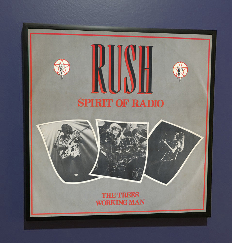 Rush - Spirit of Radio - Framed 12