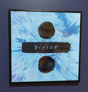 Ed Sheeran - Divide - Original Framed Album Artwork Sleeve 2017