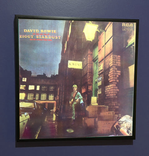 Ziggy Stardust and the Spiders from Mars - Original Framed Album Artwork Sleeve 1972