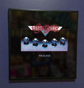 Aerosmith - Rocks - Framed Original Album Artwork Sleeve 1976
