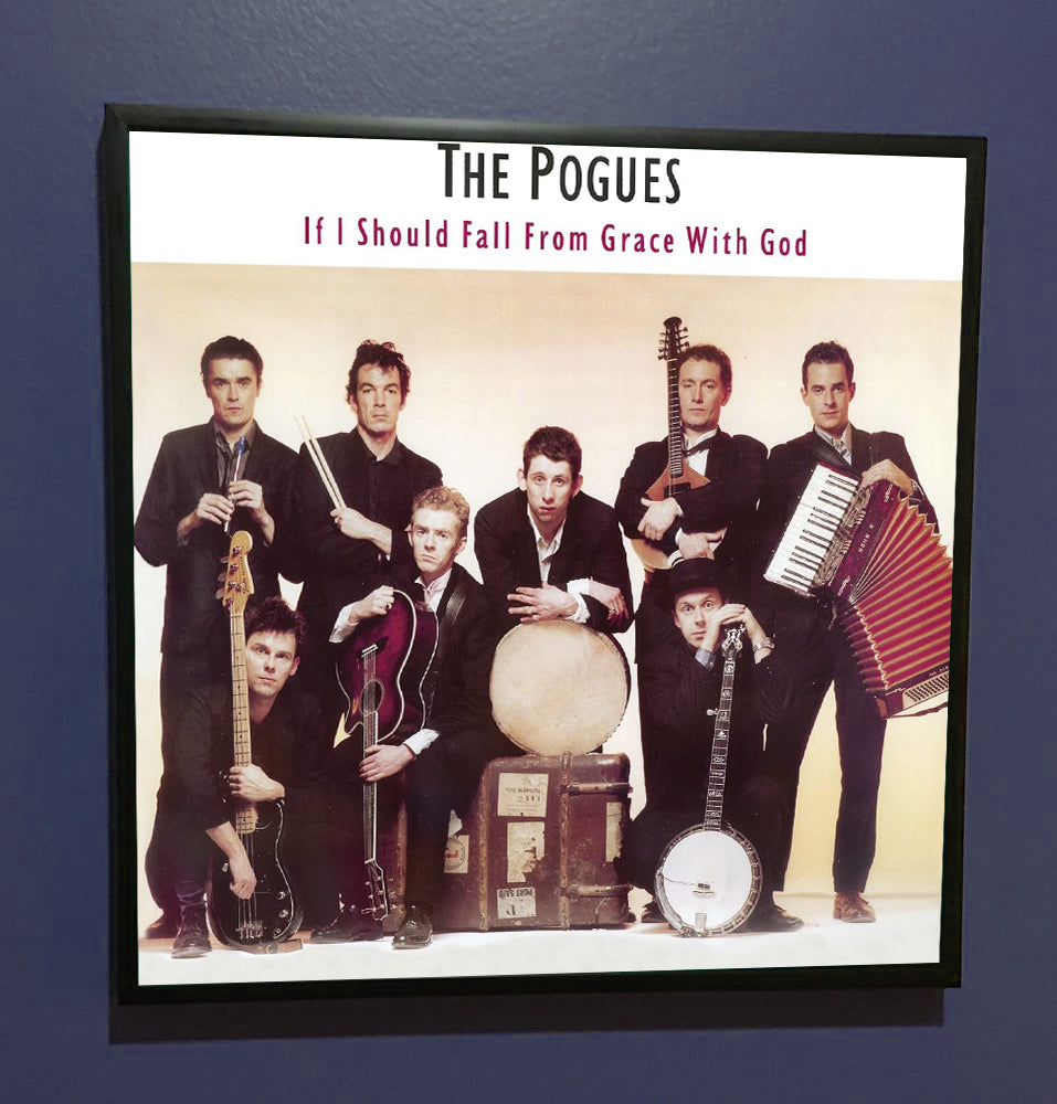 The Pogues - If I Should Fall From Grace with God - Framed Original Album Artwork Sleeve 1988