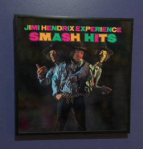 Jimi Hendrix - Smash Hits - Framed Original Album Artwork Sleeve 1968