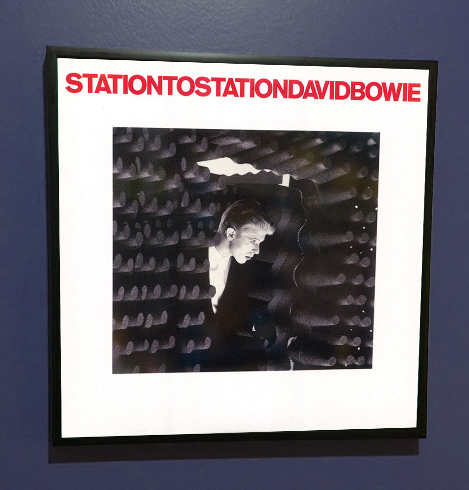 David Bowie - Station to Station - Framed Original Album Artwork Sleeve 1976