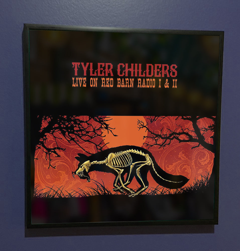 Tyler Childers - Live On Red Barn Radio - Framed Original Album Artwork Sleeve 2016