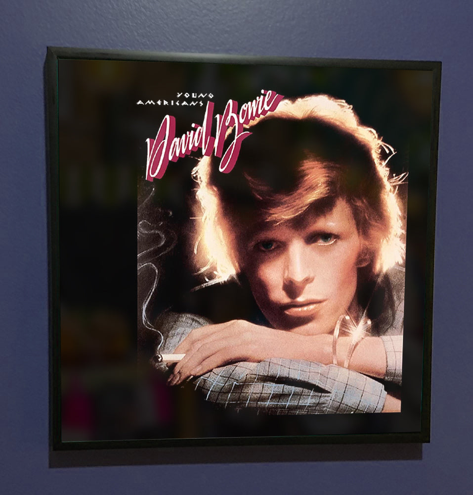 David Bowie - Young Americans - Framed Original Album Artwork Sleeve 1975