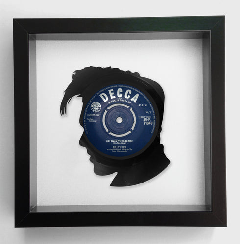 Billy Fury - Halfway to Paradise - Single - Original Vinyl Record Art 1961