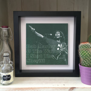 Bob Marley & The Wailers - I Shot the Sheriff - Original Framed Artwork Picture Sleeve 1976