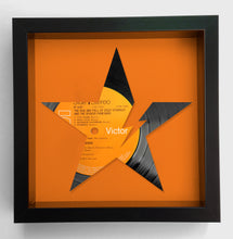 Cargar imagen en el visor de la galería, David Bowie Blackstar Design - Ziggy Stardust - Vinyl Record Art 1972